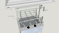 Churrasqueira Cooktop a gás CH60 - Construflama