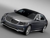 AMG Mercedes Maybach X222 20153d model