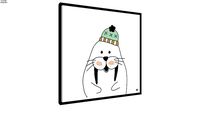 Quadro Walrus Winter - Ammo Quadros