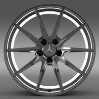 Mercedes Benz AMG GT rim3d model