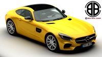 Mercedes AMG GT 2015 EU and US version3d model