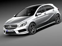 Mercedes-Benz A-Class 20153d model