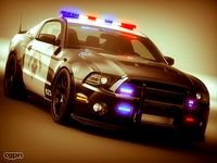 FORD MUSTANG 2013 POLICE3d model