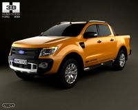 Ford Ranger Wildtrak Double Cab 20123d model