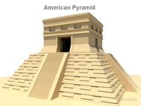 American pyramid3d model