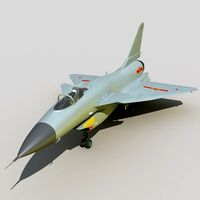 J-10 Fighter3d model