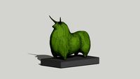 Escultura de toro