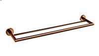 TOALHEIRO DE PAREDE DUPLO MOOVE ROSE GOLD
