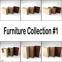 Furniture Collection #13d model