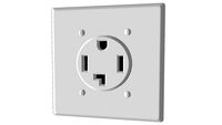 240 V 30 A Electric Dryer Receptacle (NEMA 14-30R)