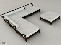 Outdoor Furniture Set3d model