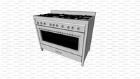 Fogão Glem MAGNIFICA - 120CM - Forno Elétrico
