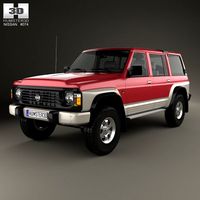 Nissan Patrol (Y60) 5-door 19873d model