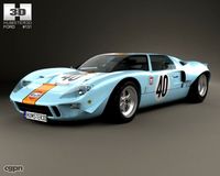 Ford GT40 19683d model