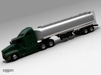 Kenworth Tank Trailer3d model