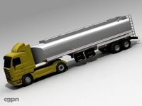 Scania Tank Trailer3d model