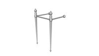 K-30007 Memoirs(R) Stately console table legs for K-29999 Memoirs sink