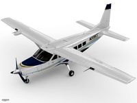 Cessna 208 Caravan3d model