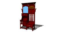 Arts and Crafts Hallstand