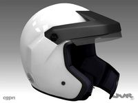 Rally Car Helmet 23d model