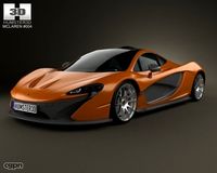 McLaren P1 20133d model