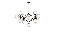 Bistro Four Arm Chandelier by Visual Comfort