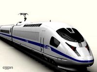 Generic High Speed Train3d model