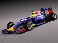 Formula 1 Infiniti RedBull 20143d model