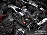 F1 Mclaren-Mercedes3d model