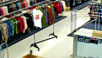 Clothes Rack with Clothes