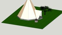 Desain Tenda Navajo Teepee5000