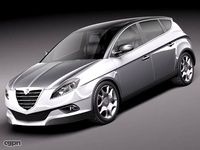 Lancia Delta 20113d model