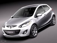 Mazda 2 20113d model