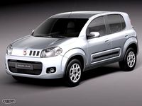 Fiat Uno 20113d model