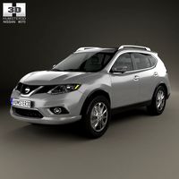 Nissan Rogue 20143d model