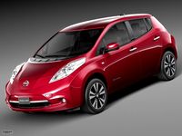 Nissan Leaf 20143d model