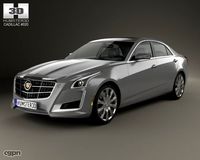 Cadillac CTS 20143d model