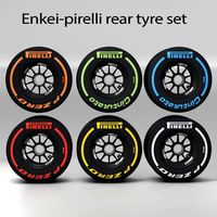 enkei rear tyre set3d model