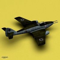 Messerschmitt P 10703d model