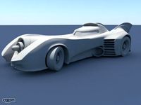 Batmobile Model3d model