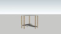 Mesa Canto Branca - Mobly