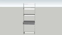 Estante Escora Branco - Mobly