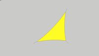 Premium Right Triangle Shade Sail 9'x9'x12.5'