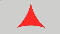 Premium Triangle Shade Sail 17'x17'x17'