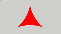 Premium Triangle Shade Sail 12'x12'x12'