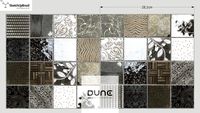 DUNE_Tiffany Black 28,1x28,1cm