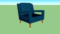 DRAPER ACCENT CHAIR - TOV