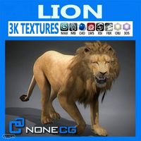 Lion3d model