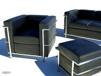 Le Corbusier Petite Set3d model