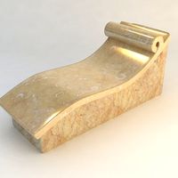 Stone Bench3d model
